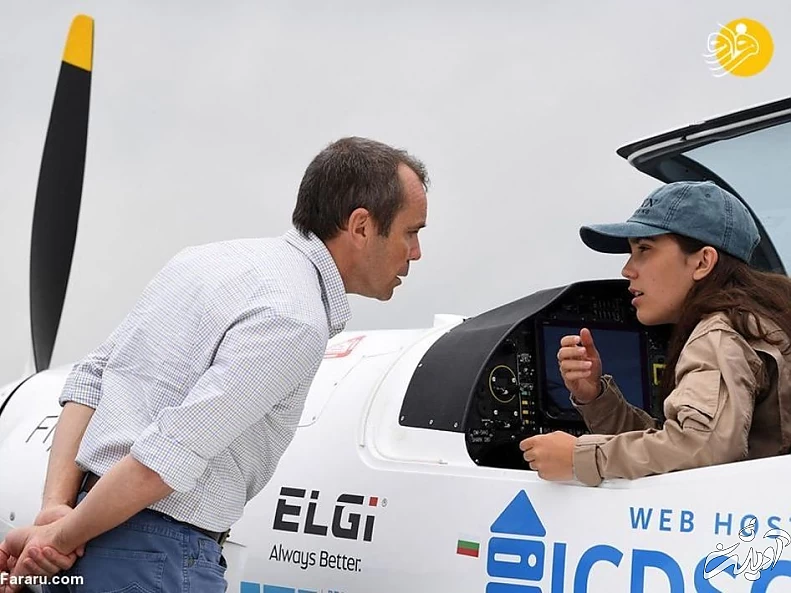 (تصاویر) آغاز سفر جوانترین خلبان زن به دور دنیا